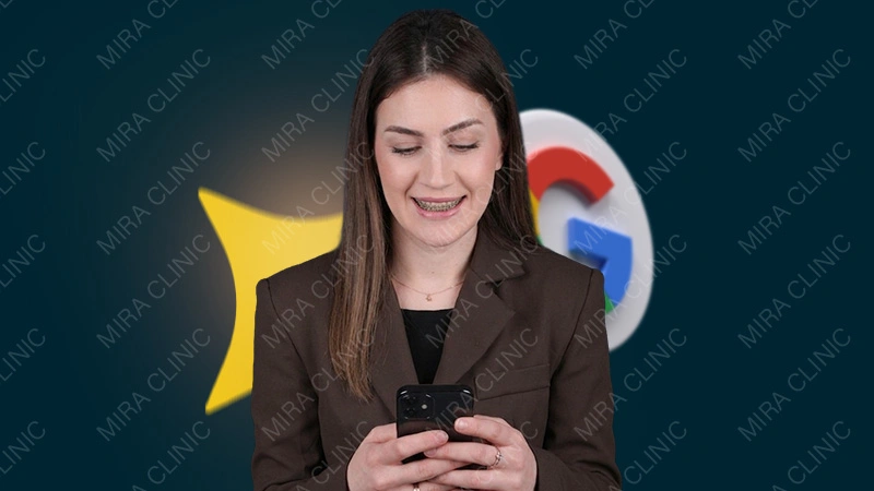 Searching on Google for the best dental clinics in Turkey